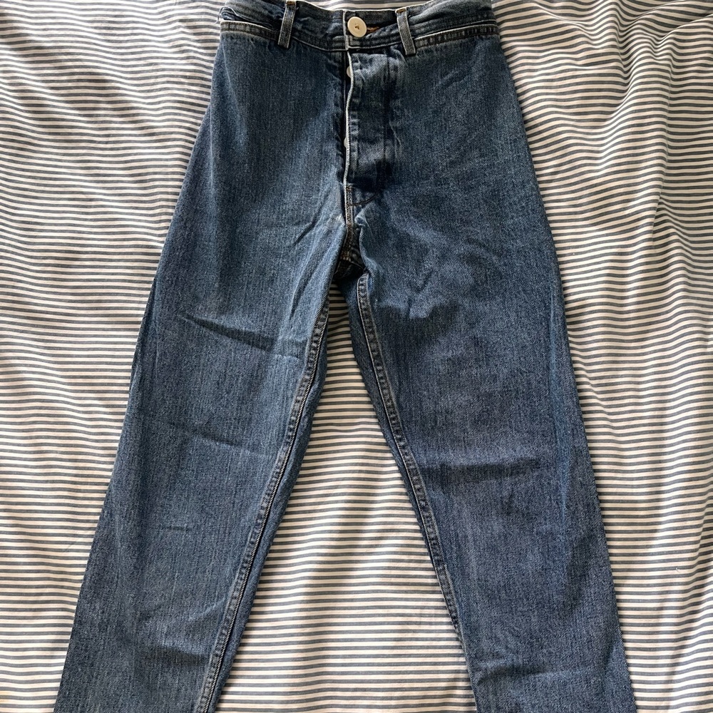 Jesse Kamm ranger pant on cowboy blue. Size 0 $395.00. Worn once